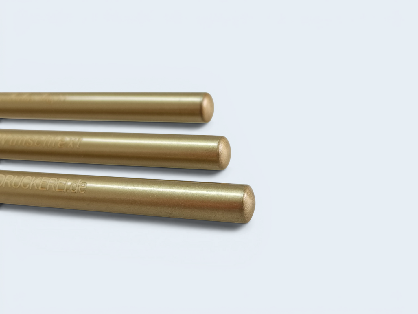 goldener Bleistift  - individuell veredelt