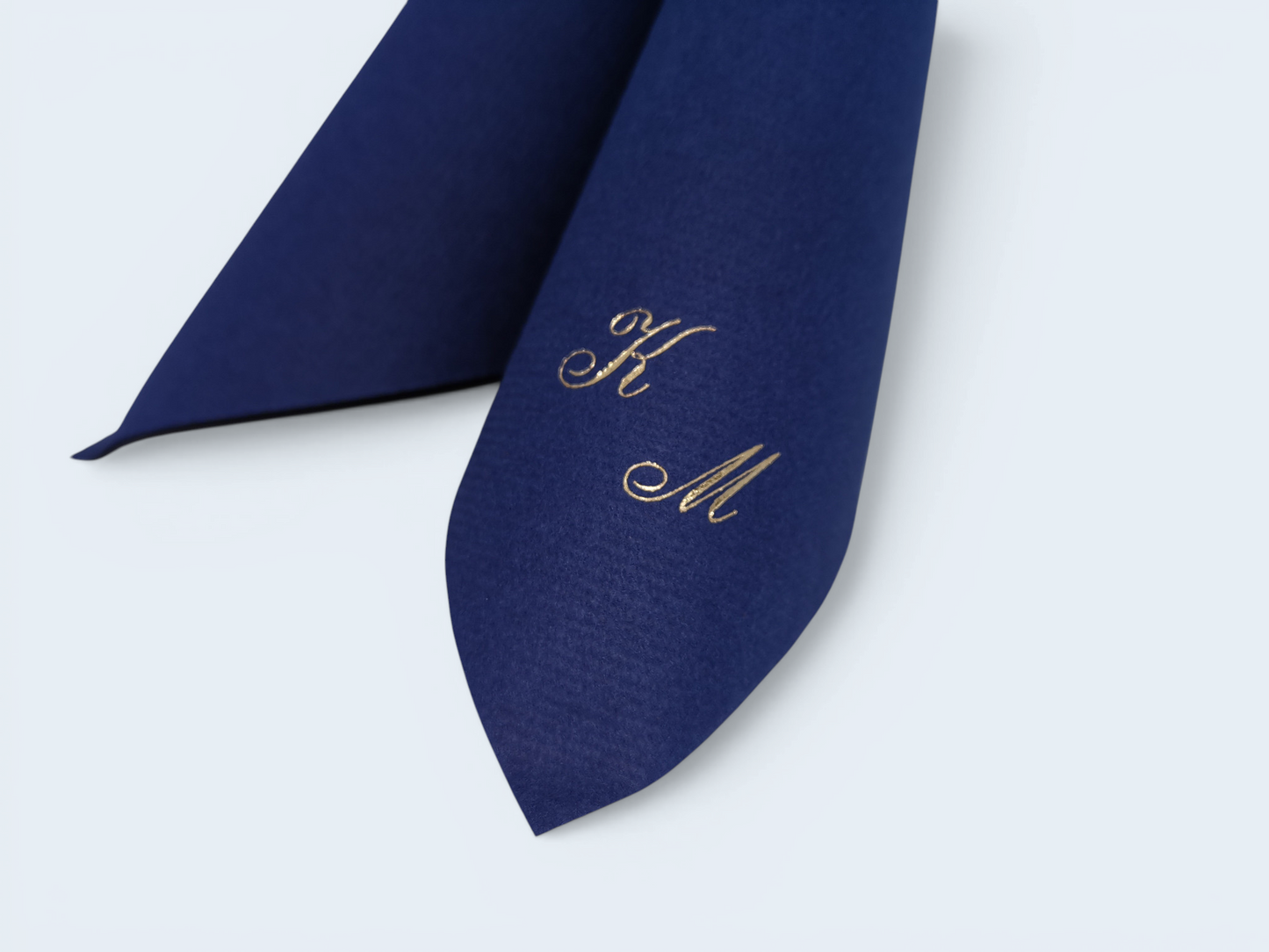 Monogramm-Servietten - mit Ihren Initialen veredelt