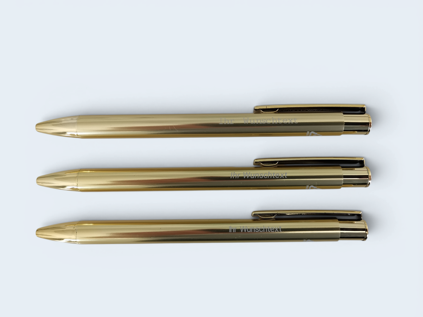 goldener Kugelschreiber  - individuell veredelt